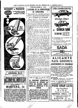 ABC MADRID 28-02-1967 página 44