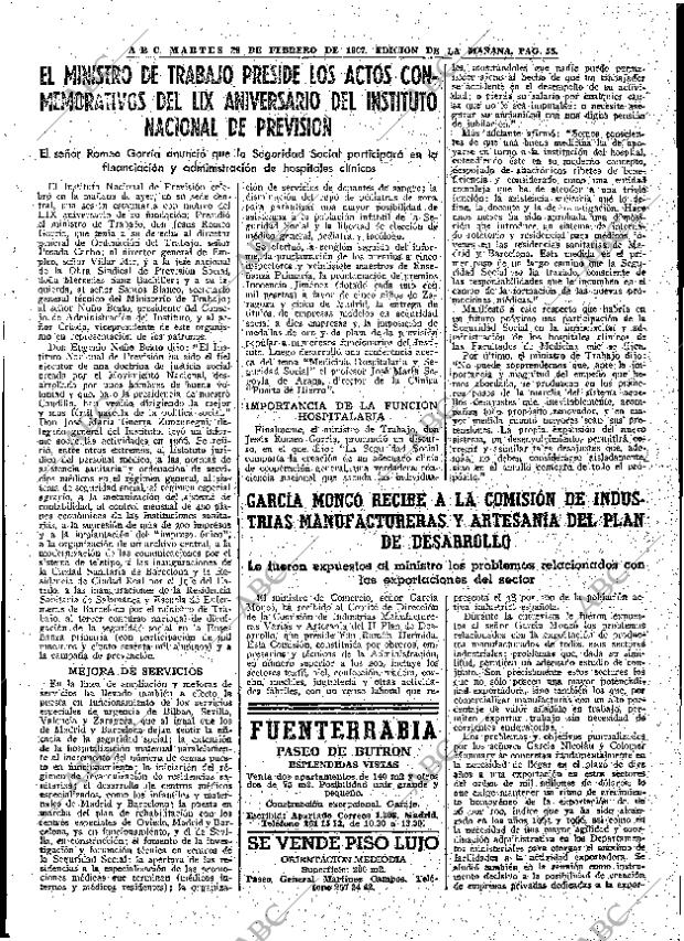 ABC MADRID 28-02-1967 página 55