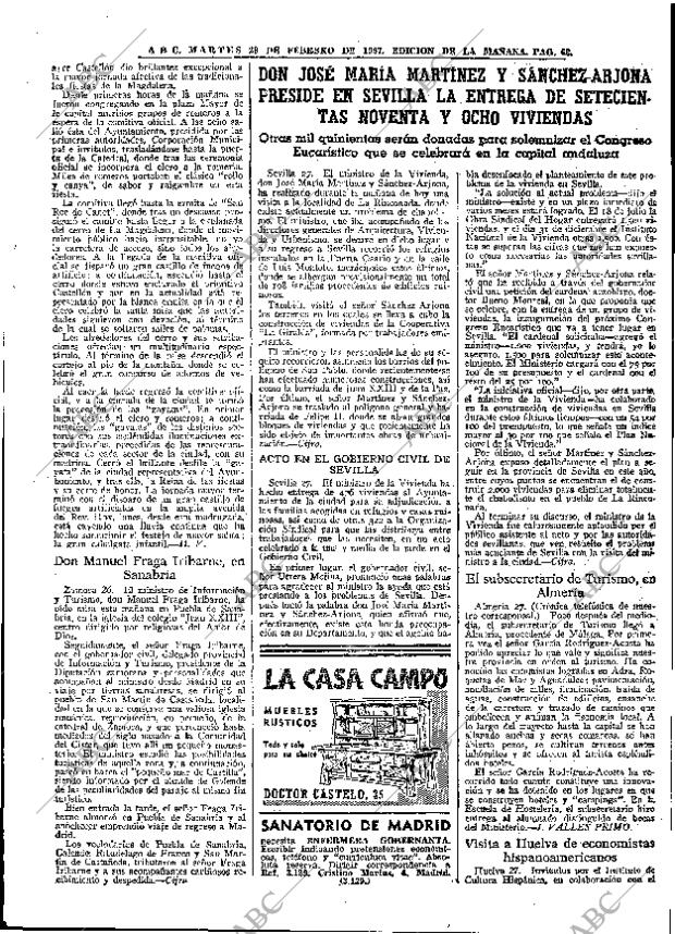 ABC MADRID 28-02-1967 página 63