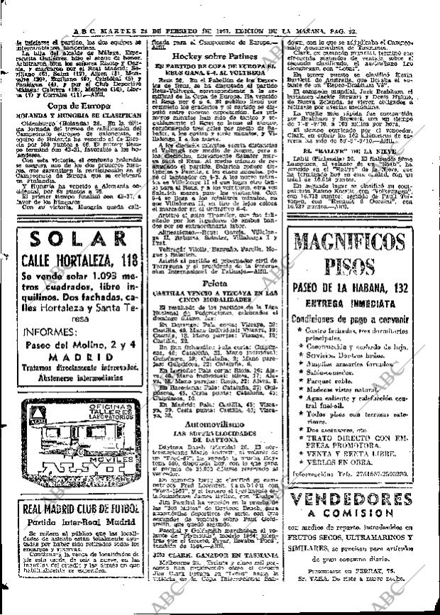 ABC MADRID 28-02-1967 página 92