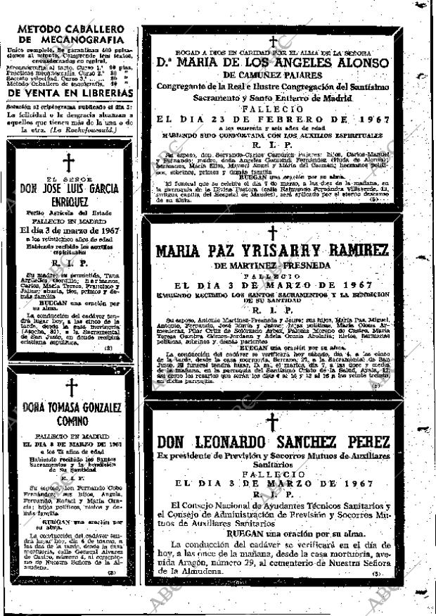 ABC MADRID 04-03-1967 página 109