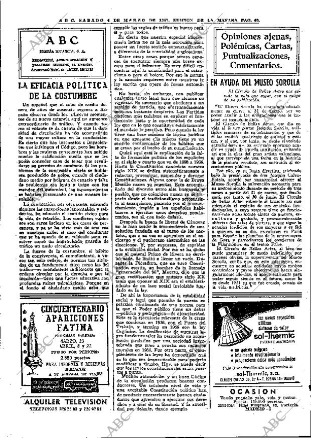 ABC MADRID 04-03-1967 página 40