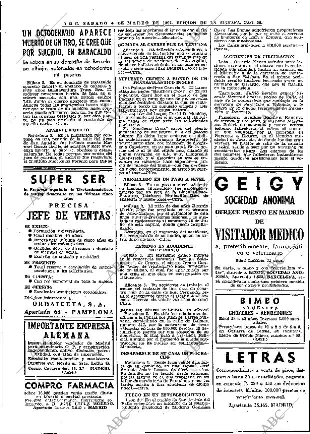 ABC MADRID 04-03-1967 página 58