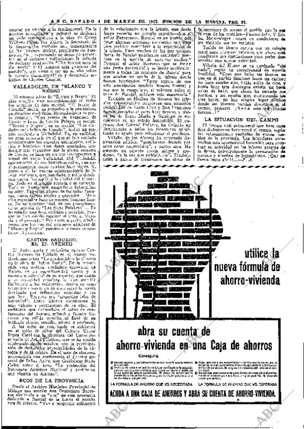 ABC MADRID 04-03-1967 página 67