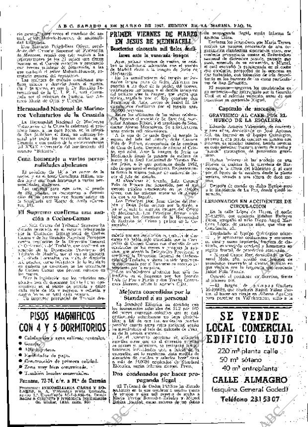 ABC MADRID 04-03-1967 página 71