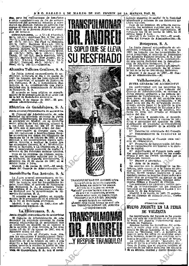 ABC MADRID 04-03-1967 página 84