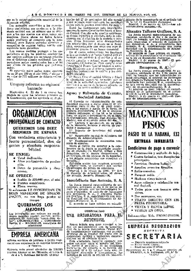 ABC MADRID 05-03-1967 página 108