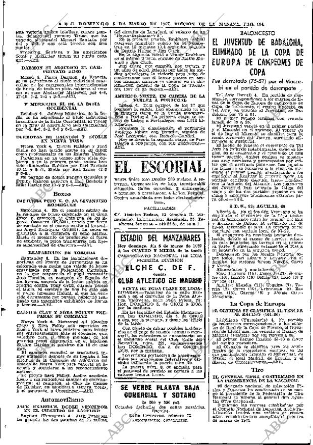 ABC MADRID 05-03-1967 página 114