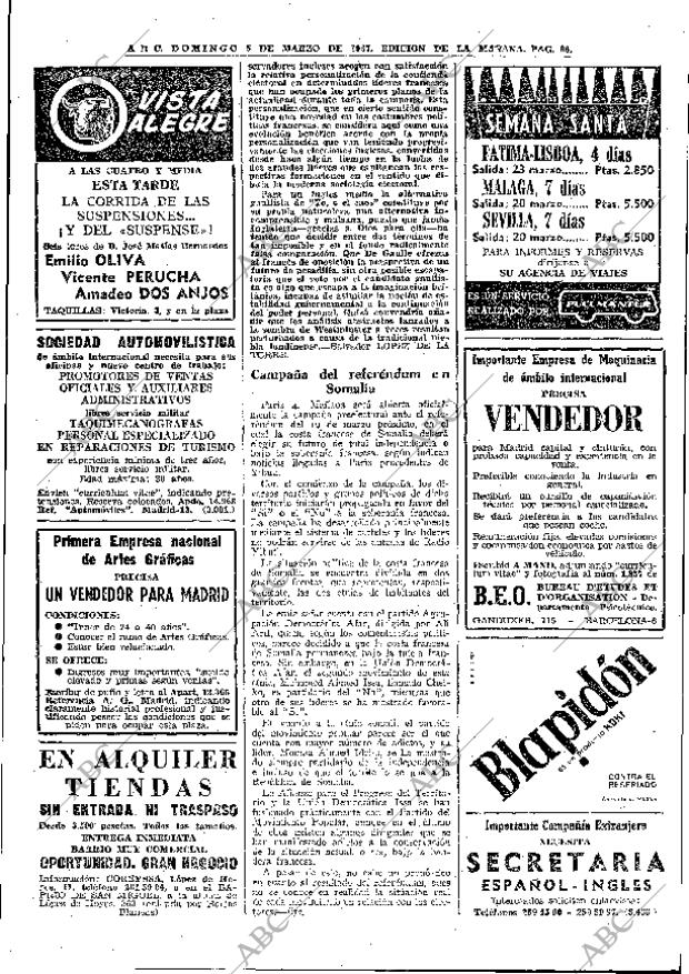 ABC MADRID 05-03-1967 página 66