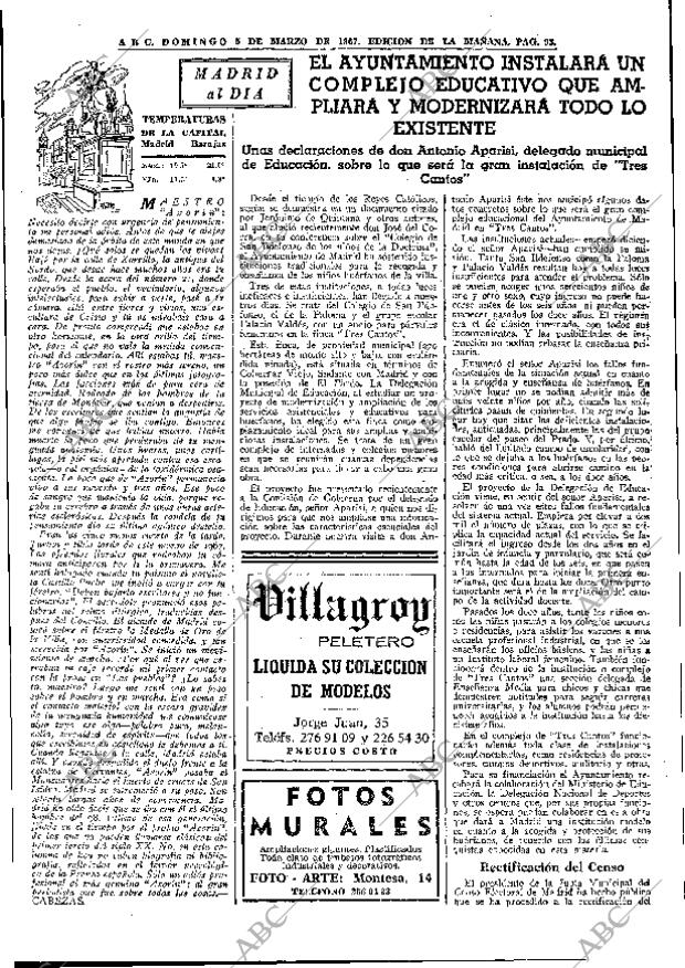 ABC MADRID 05-03-1967 página 93