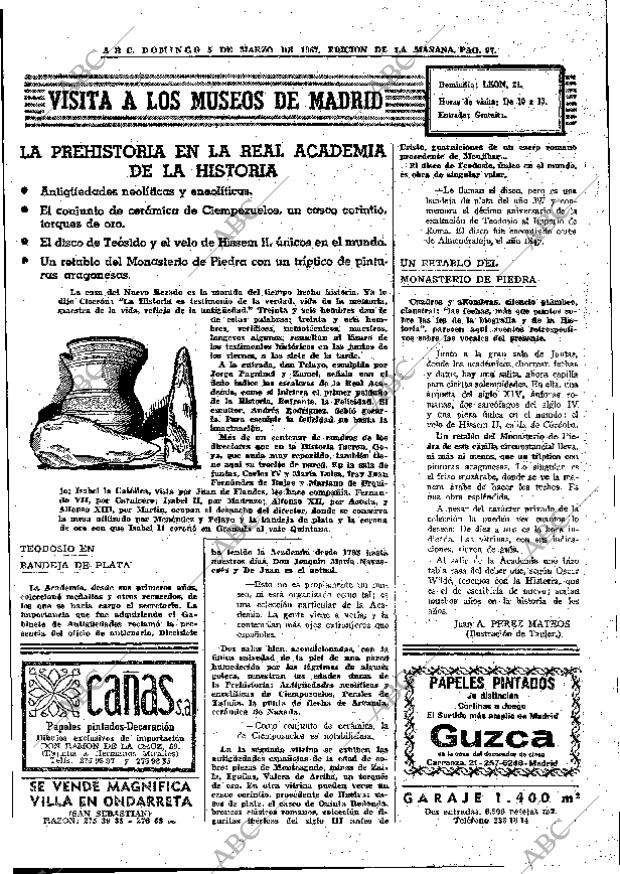 ABC MADRID 05-03-1967 página 97