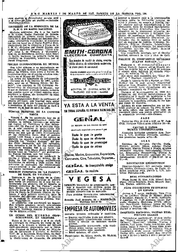 ABC MADRID 07-03-1967 página 100