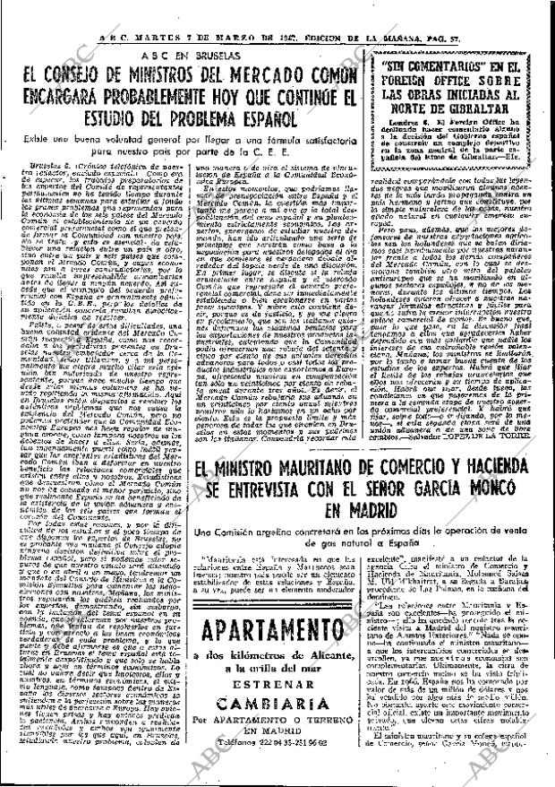 ABC MADRID 07-03-1967 página 57