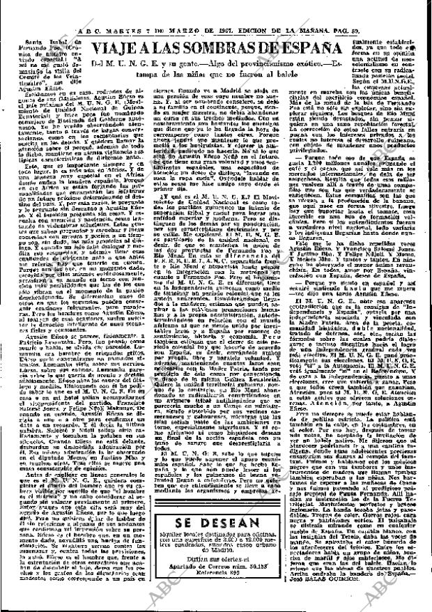 ABC MADRID 07-03-1967 página 59