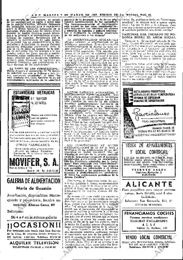 ABC MADRID 07-03-1967 página 62