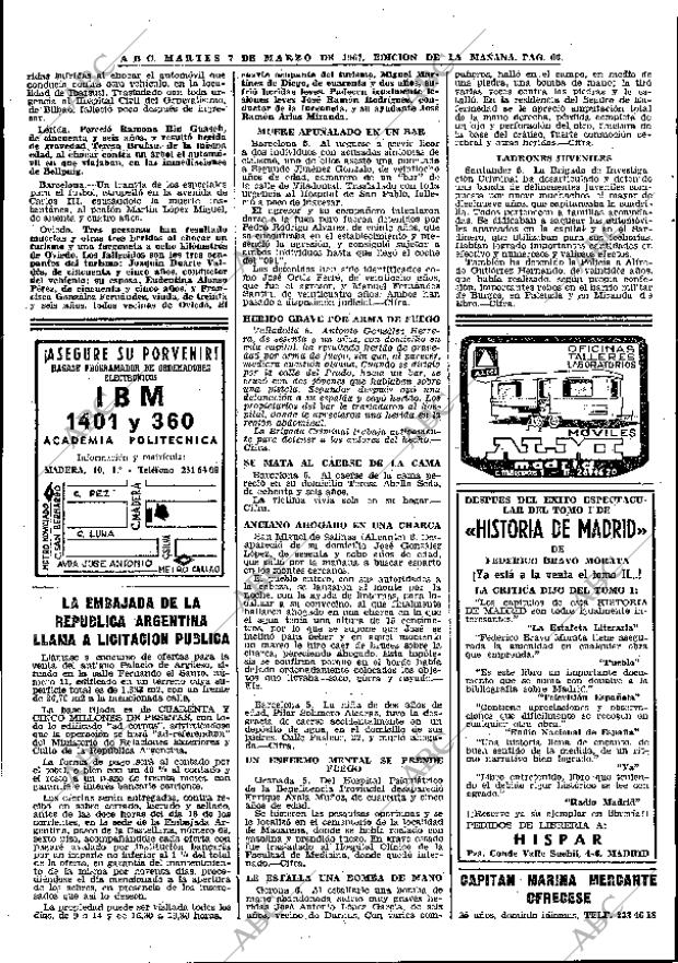 ABC MADRID 07-03-1967 página 66