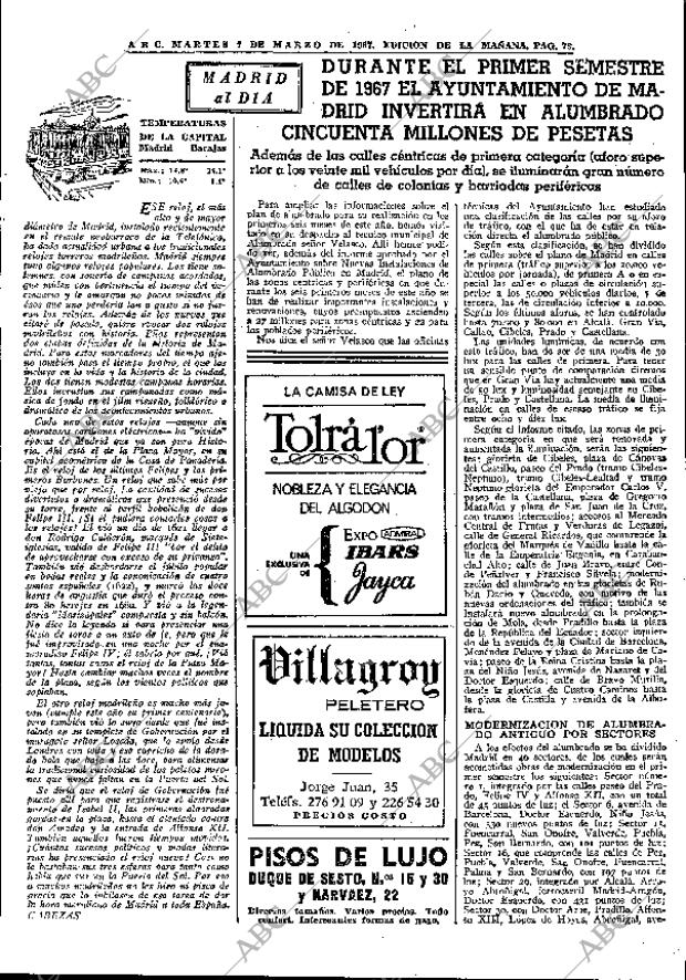 ABC MADRID 07-03-1967 página 73