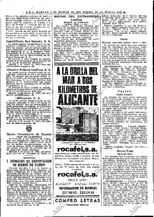 ABC MADRID 07-03-1967 página 86