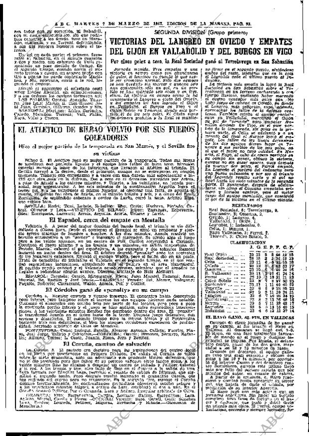 ABC MADRID 07-03-1967 página 93
