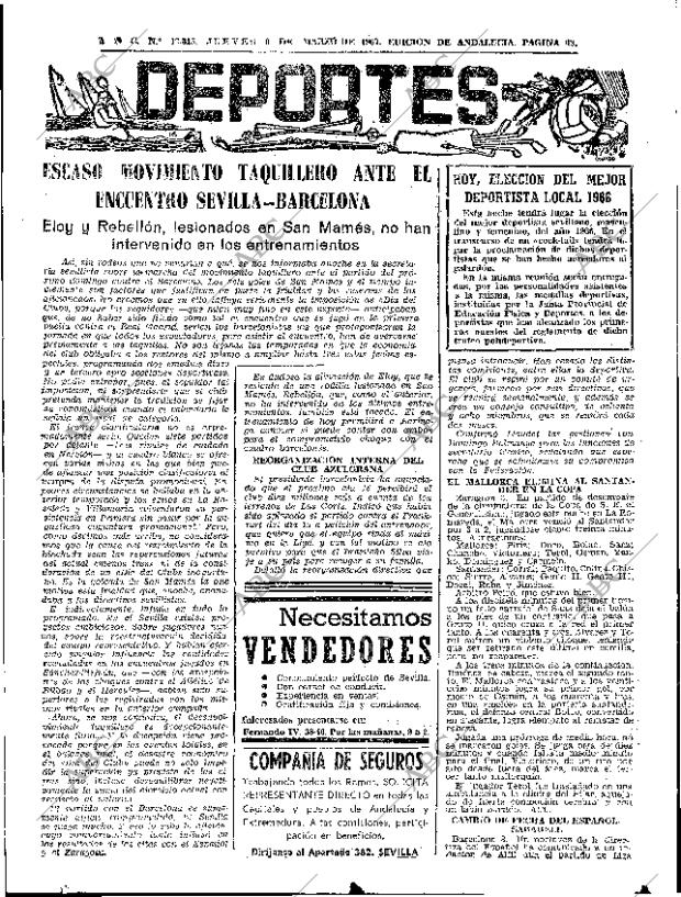 ABC SEVILLA 09-03-1967 página 49