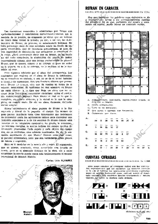 BLANCO Y NEGRO MADRID 11-03-1967 página 103