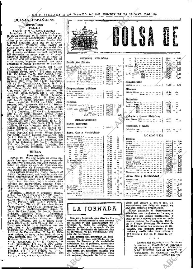 ABC MADRID 17-03-1967 página 110