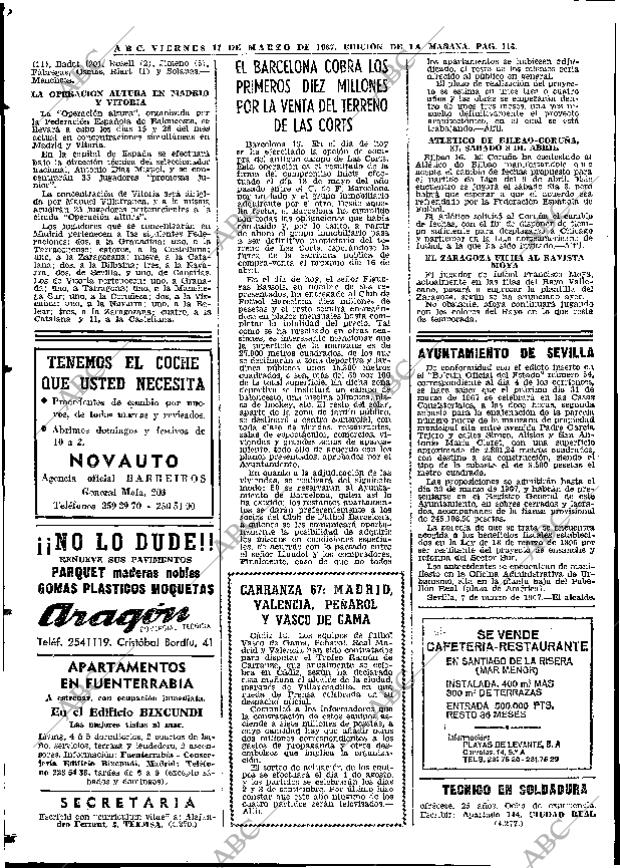 ABC MADRID 17-03-1967 página 116