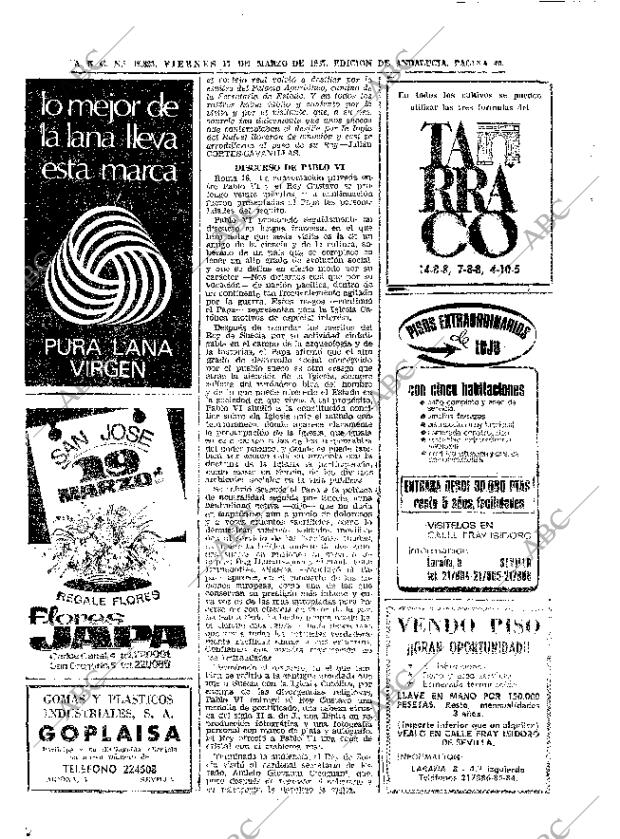 ABC SEVILLA 17-03-1967 página 40