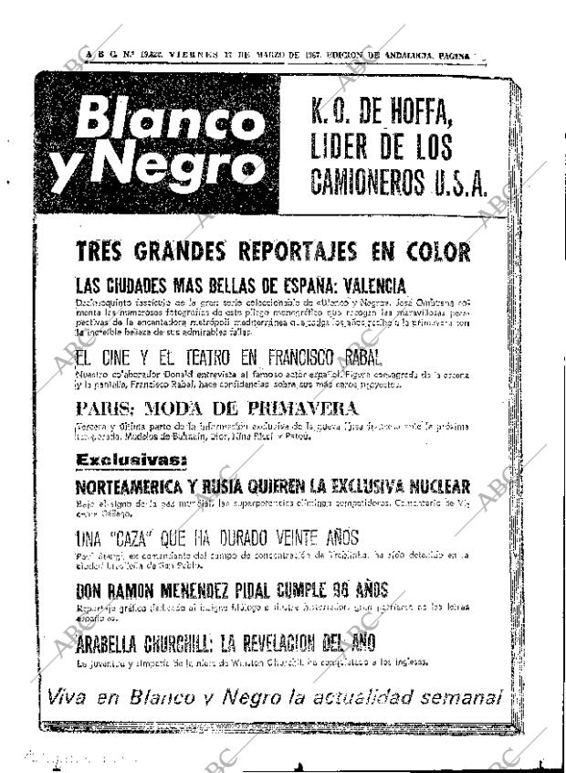 ABC SEVILLA 17-03-1967 página 47