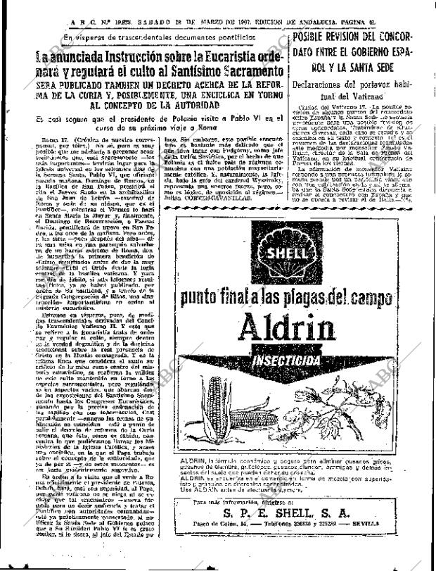 ABC SEVILLA 18-03-1967 página 41