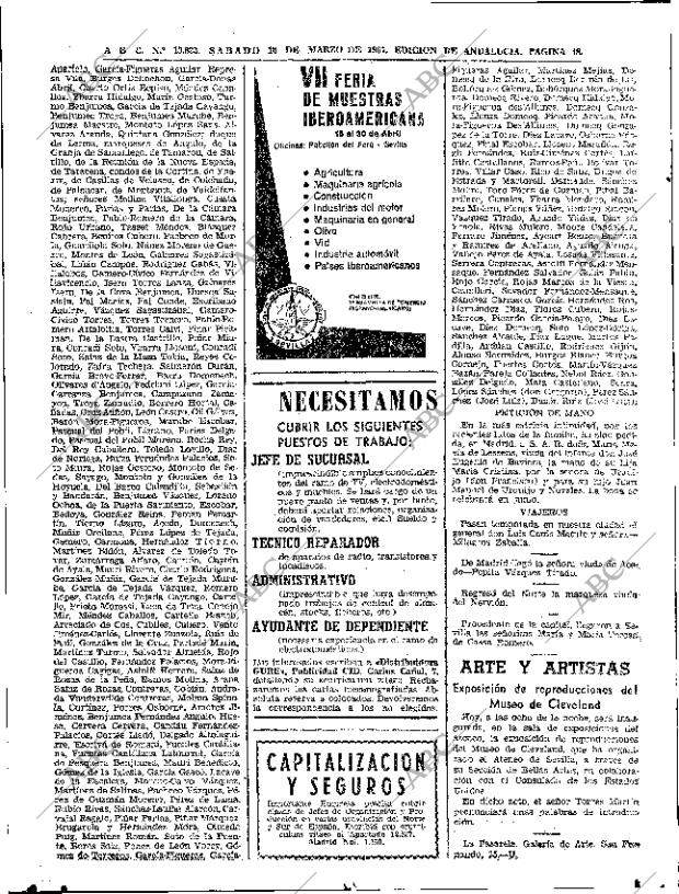 ABC SEVILLA 18-03-1967 página 48