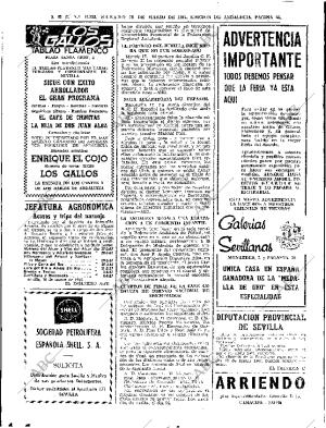 ABC SEVILLA 18-03-1967 página 66