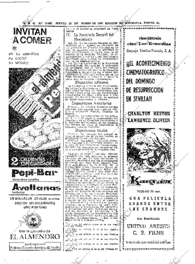 ABC SEVILLA 23-03-1967 página 18