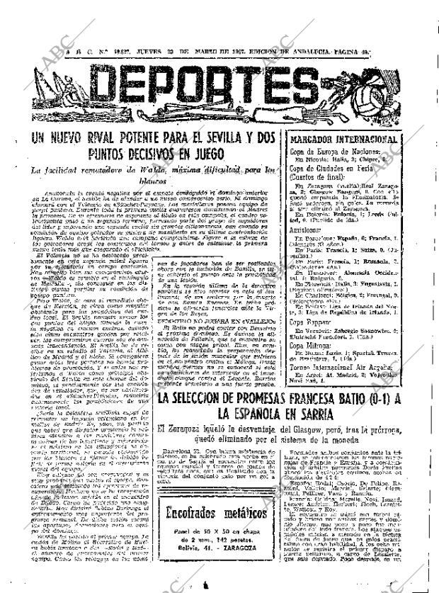 ABC SEVILLA 23-03-1967 página 49