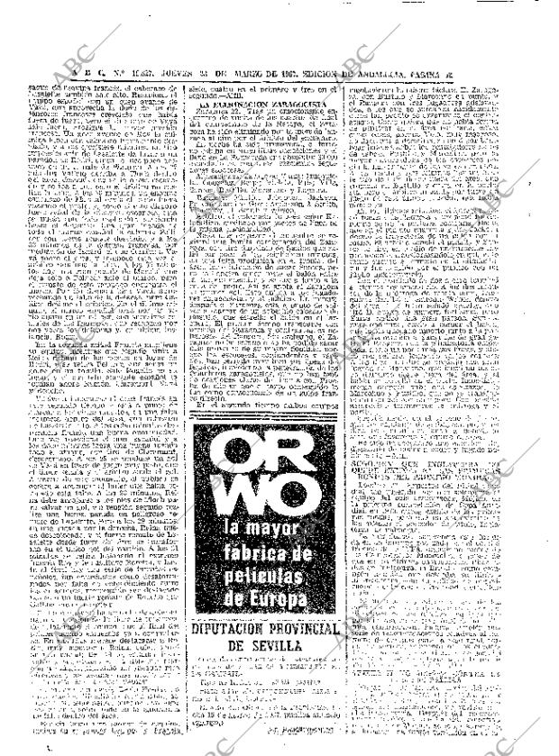 ABC SEVILLA 23-03-1967 página 50
