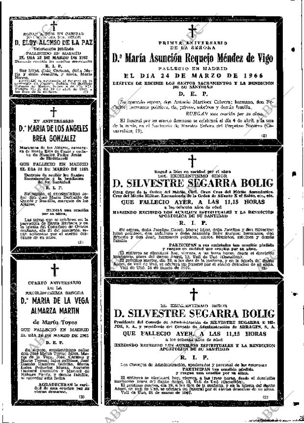 ABC MADRID 24-03-1967 página 77