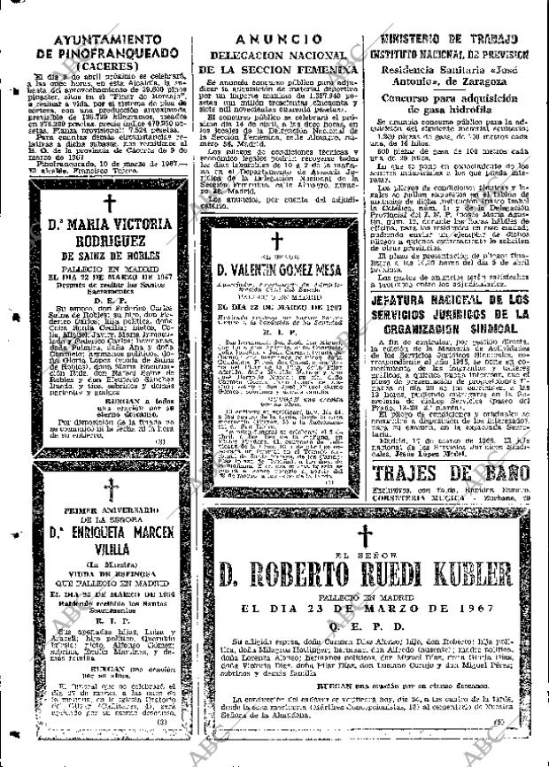 ABC MADRID 24-03-1967 página 78