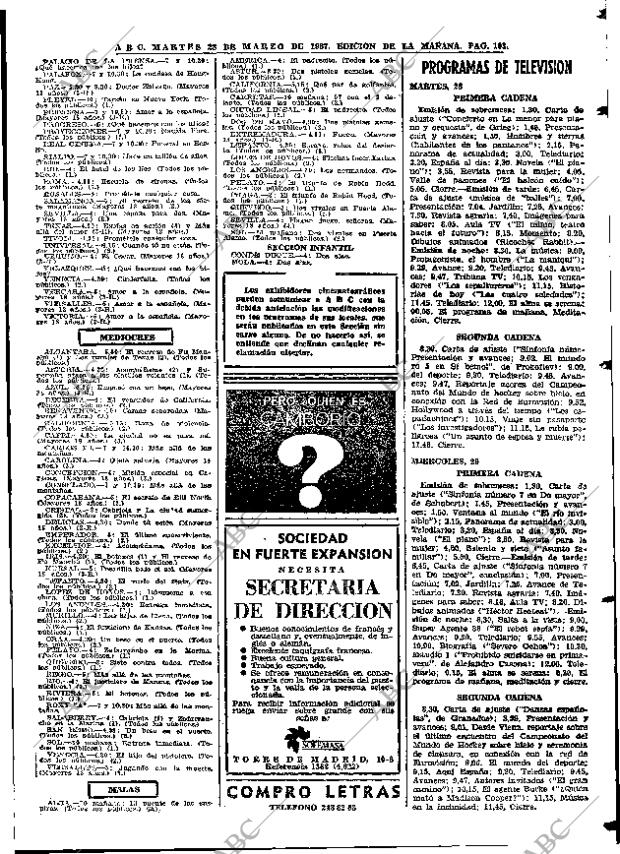 ABC MADRID 28-03-1967 página 103