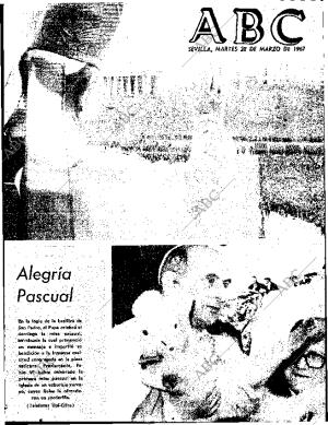 ABC SEVILLA 28-03-1967 página 1