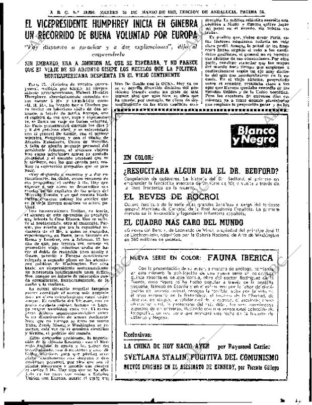 ABC SEVILLA 28-03-1967 página 33