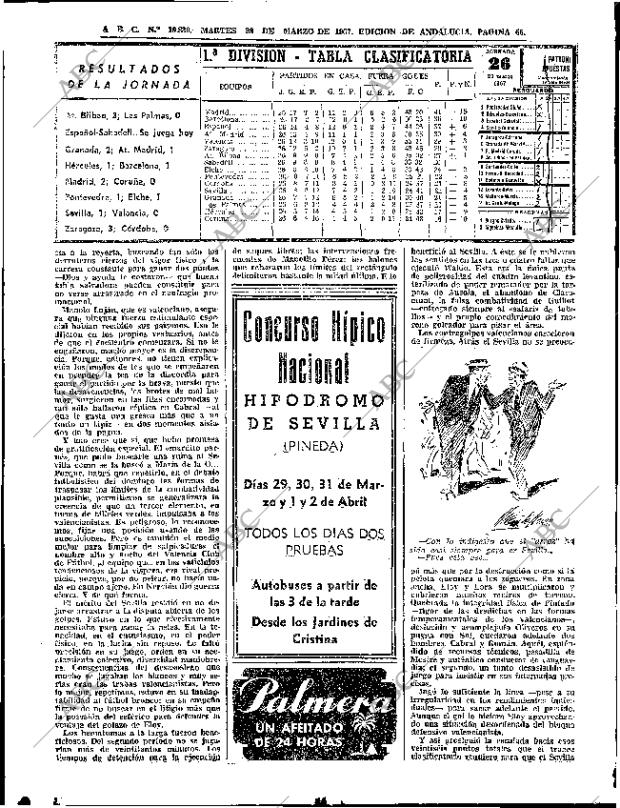 ABC SEVILLA 28-03-1967 página 66