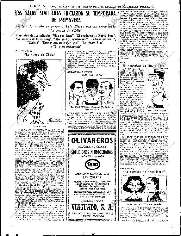 ABC SEVILLA 28-03-1967 página 76