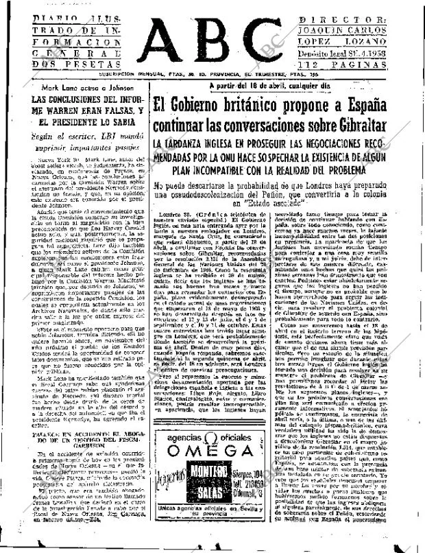 ABC SEVILLA 31-03-1967 página 63