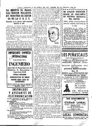 ABC MADRID 01-04-1967 página 50
