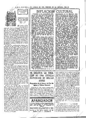 ABC MADRID 01-04-1967 página 69
