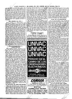 ABC MADRID 01-04-1967 página 70