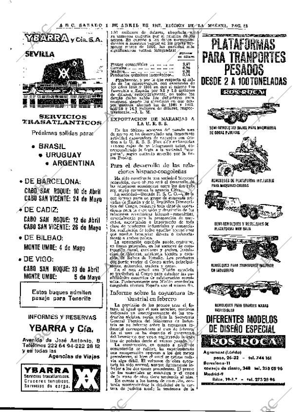 ABC MADRID 01-04-1967 página 82