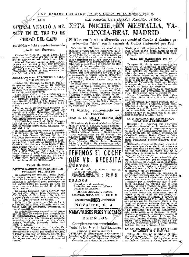 ABC MADRID 01-04-1967 página 89