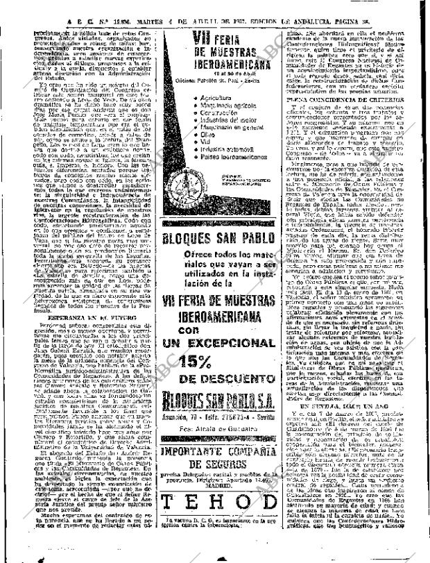 ABC SEVILLA 04-04-1967 página 38