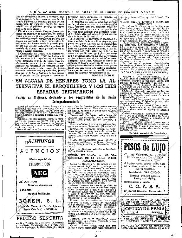 ABC SEVILLA 04-04-1967 página 56